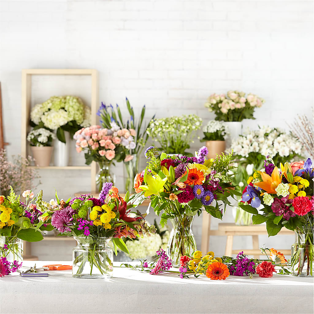 Bold & Bright – A Florist Original – Vons Pavilions, Pleasanton CA