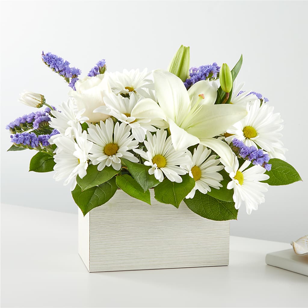 Beyond Blue Box Bouquet – Vons Pavilions, Pleasanton CA