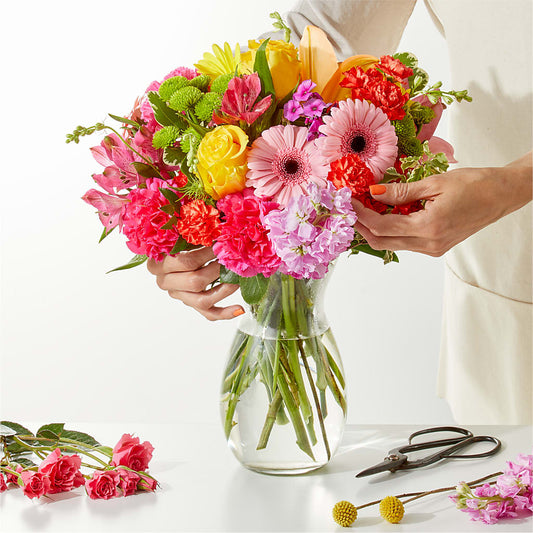 Cue the Confetti - A Florist Original – Vons Pavilions, Pleasanton CA