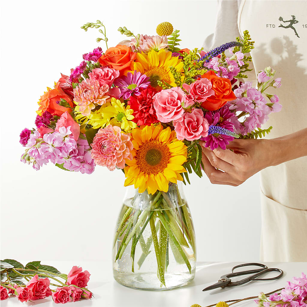 Cue the Confetti - A Florist Original – Vons Pavilions, Pleasanton CA
