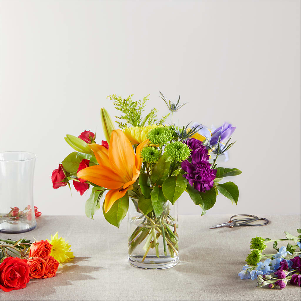 Summer Spectra - A Florist Original – Vons Pavilions, Pleasanton CA