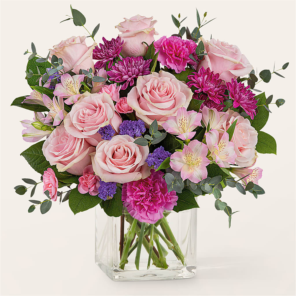 Rosy Radiance Bouquet – Vons Pavilions, Pleasanton CA