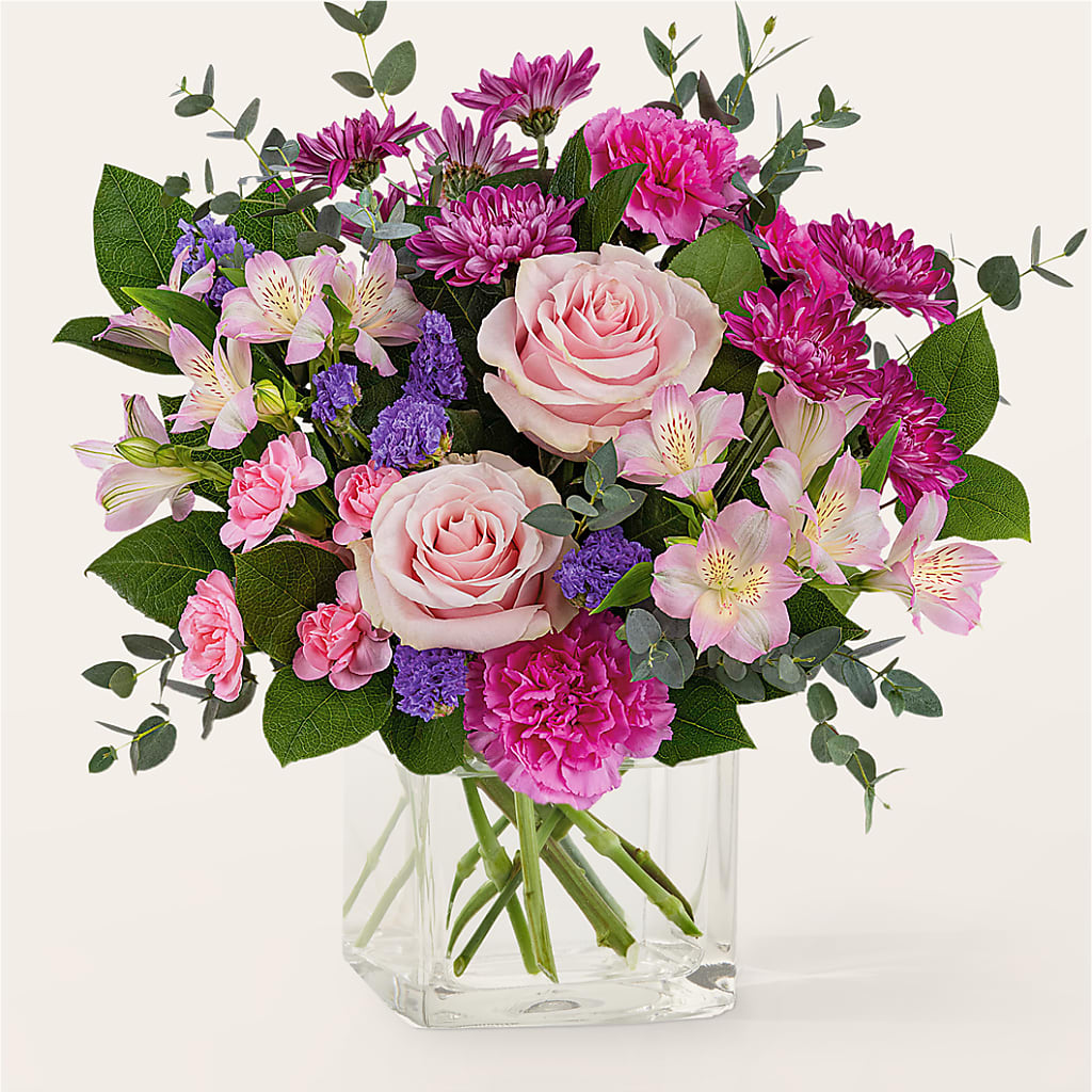 Rosy Radiance Bouquet – Vons Pavilions, Pleasanton CA