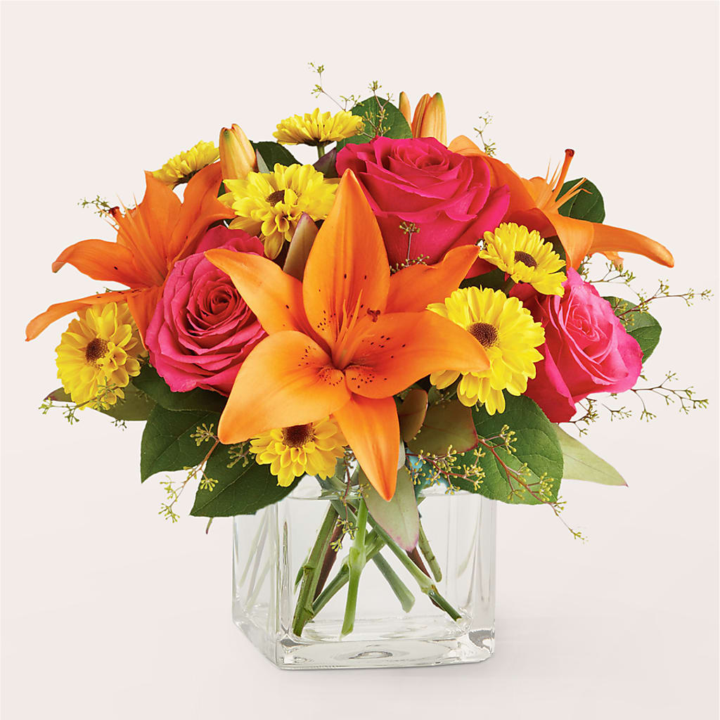 Neon Lights Bouquet – Vons Pavilions, Pleasanton CA