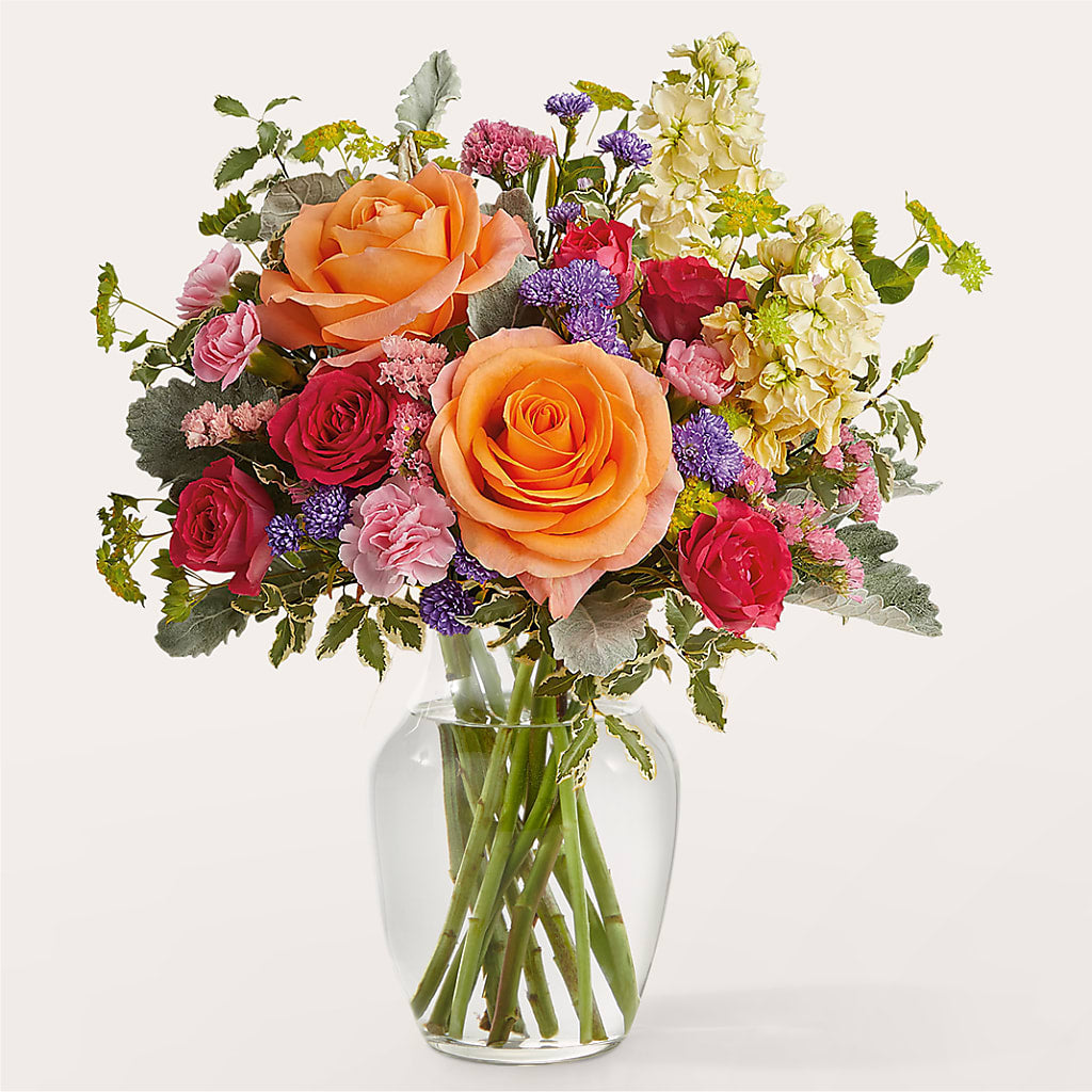 Tangerine Tango Bouquet – Vons Pavilions, Pleasanton CA