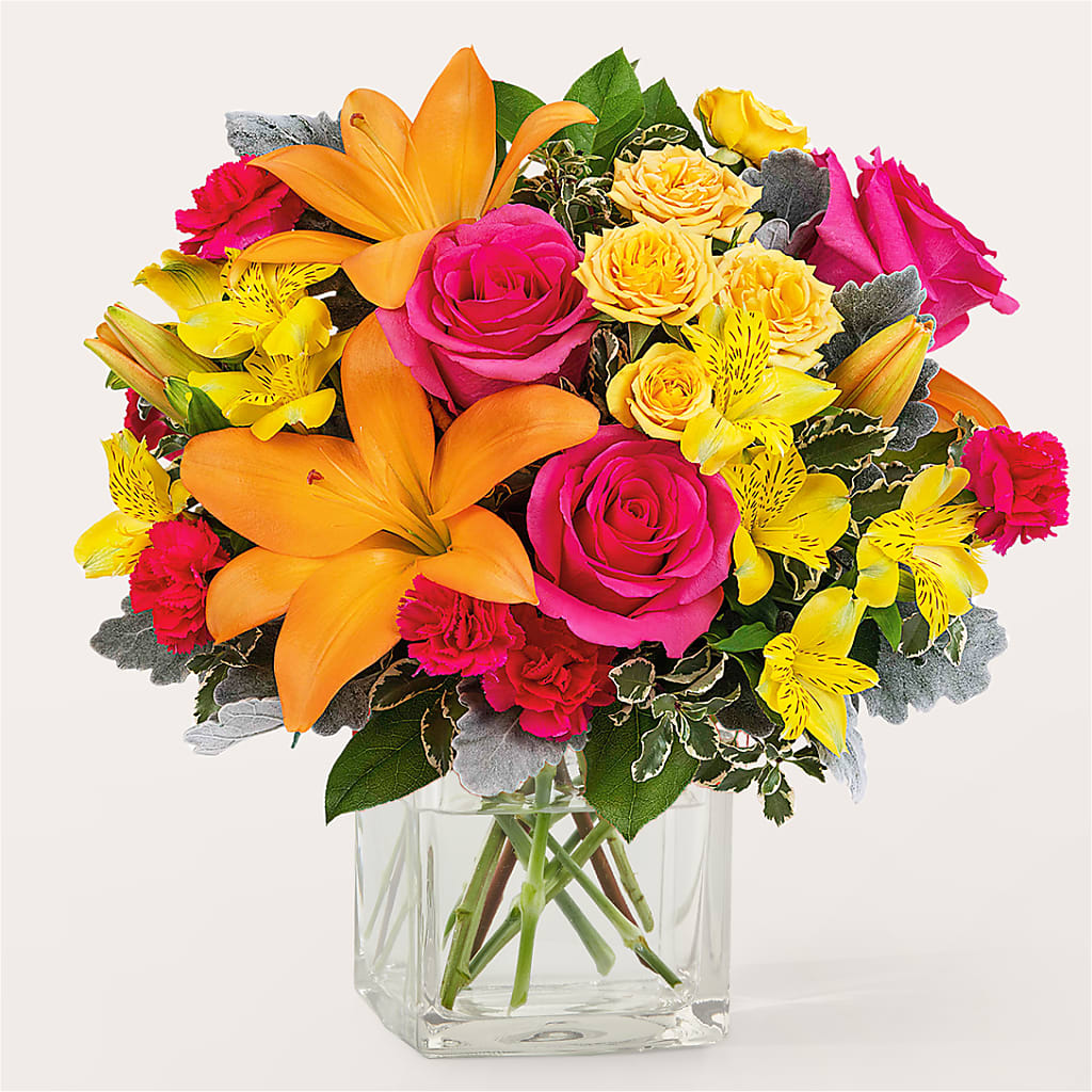 To the Tropics Bouquet – Vons Pavilions, Pleasanton CA