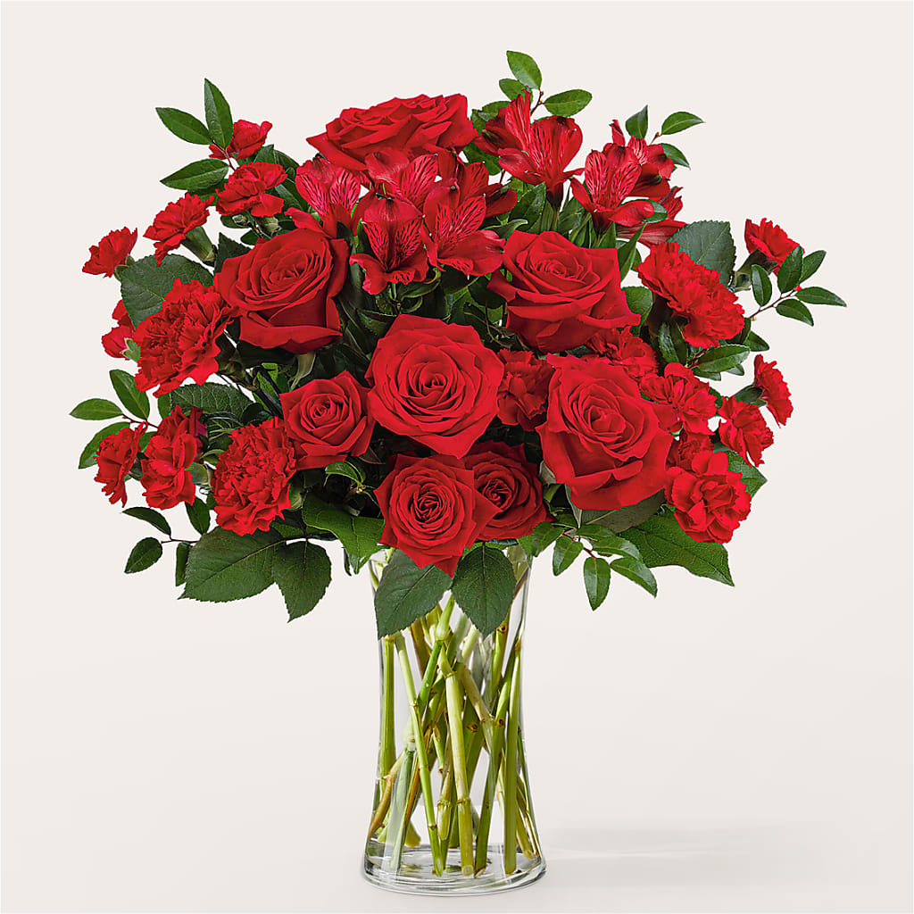 Brilliant Ruby Bouquet – Vons Pavilions, Pleasanton CA