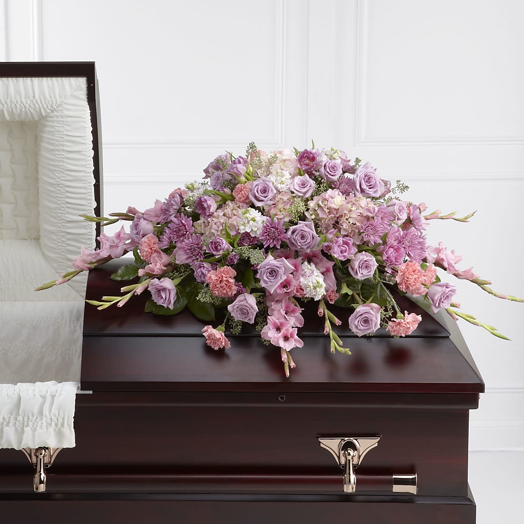 Immorata Casket Spray – Vons Pavilions, Pleasanton CA