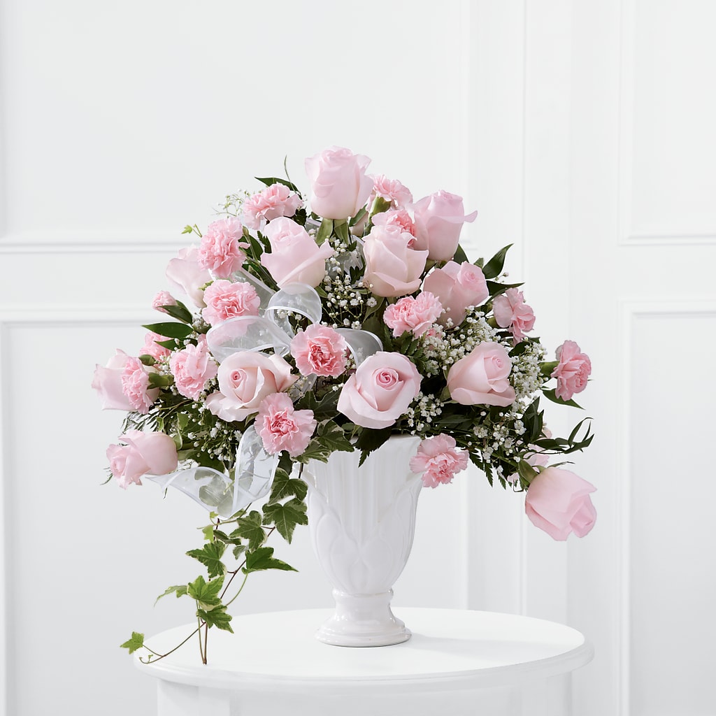 Deepest Sympathy Arrangement – Vons Pavilions, Pleasanton CA