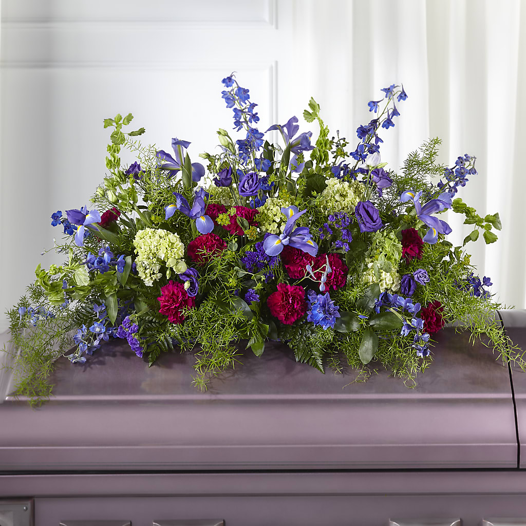 Always Treasured Casket Spray – Vons Pavilions, Pleasanton CA