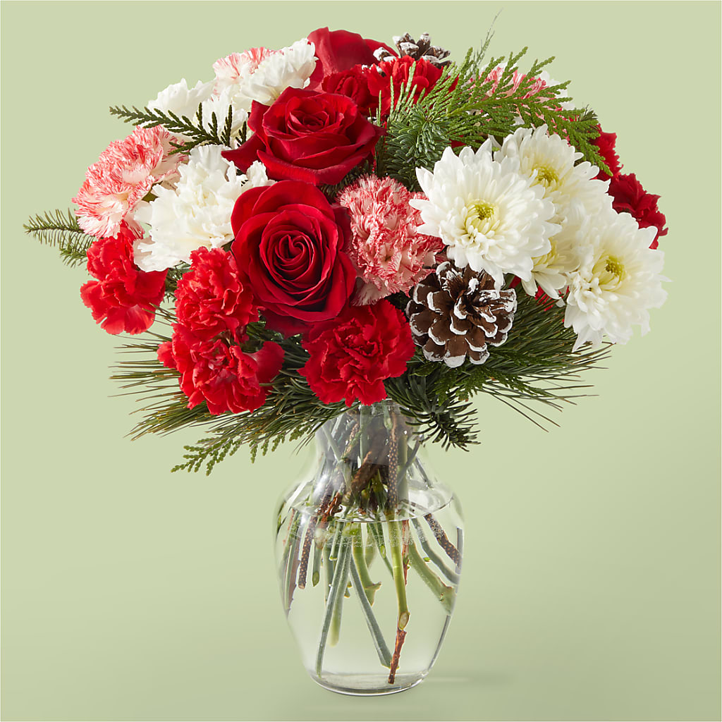 Candy Cane Lane Bouquet – Vons Pavilions, Pleasanton CA