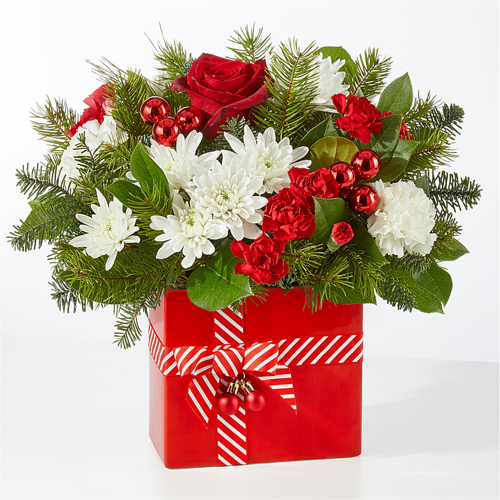 Presents Under the Tree Bouquet –  Vons Pavilions, Pleasanton CA