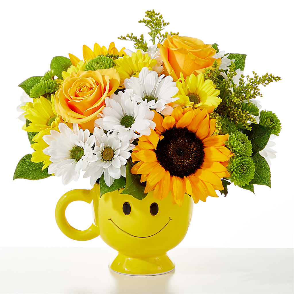 Be Happy Bouquet –  Vons Pavilions, Pleasanton CA