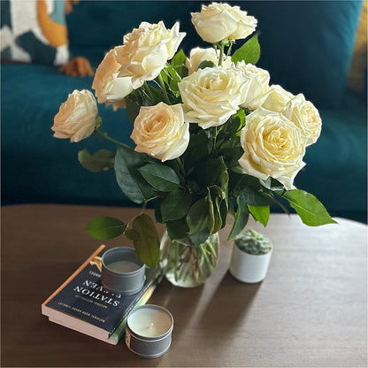 Long Stem Yellow Rose Bouquet –  Vons Pavilions, Pleasanton CA