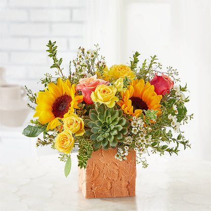 Sunflower Season Bouquet –  Vons Pavilions, Pleasanton CA