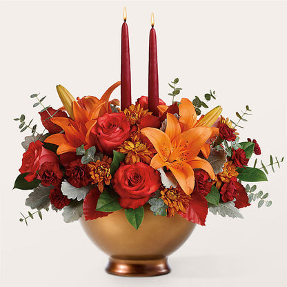 Fruits of Fall Centerpiece –  Vons Pavilions, Pleasanton CA