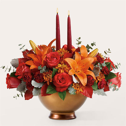 Fruits of Fall Centerpiece –  Vons Pavilions, Pleasanton CA