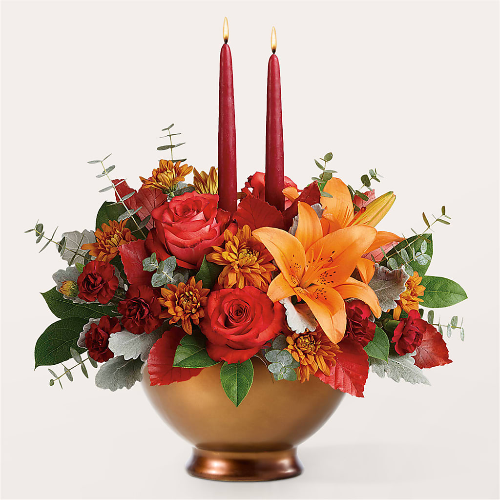 Fruits of Fall Centerpiece –  Vons Pavilions, Pleasanton CA