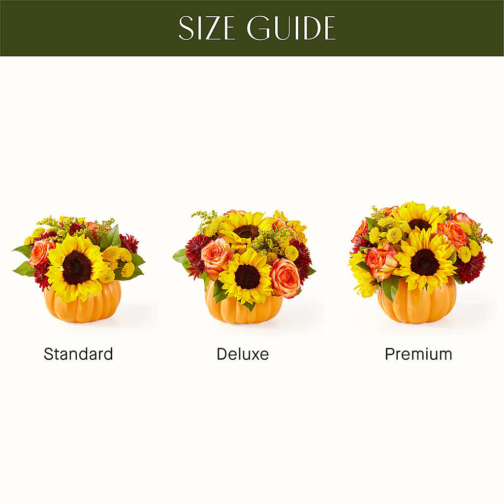 Golden Gourd Pumpkin Bouquet –  Vons Pavilions, Pleasanton CA