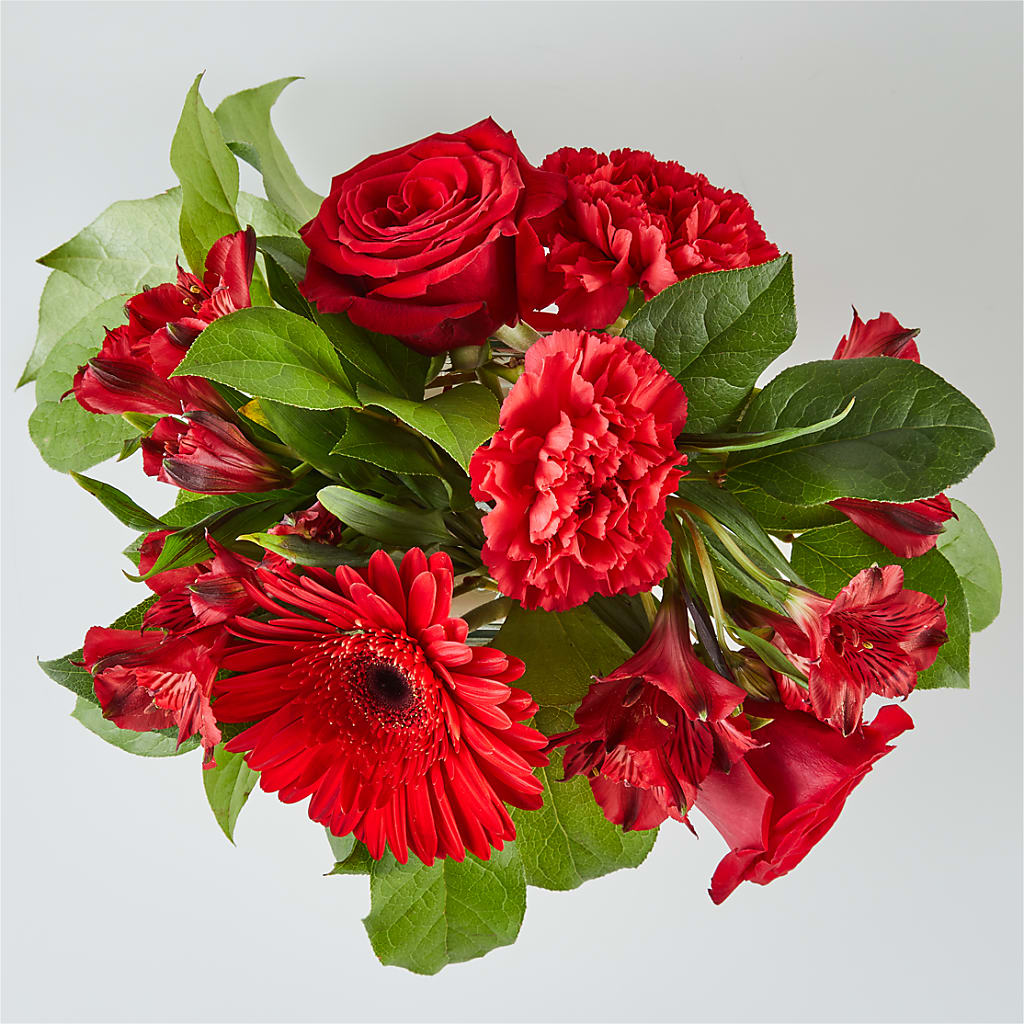 Red Hot Bouquet –  Vons Pavilions, Pleasanton CA