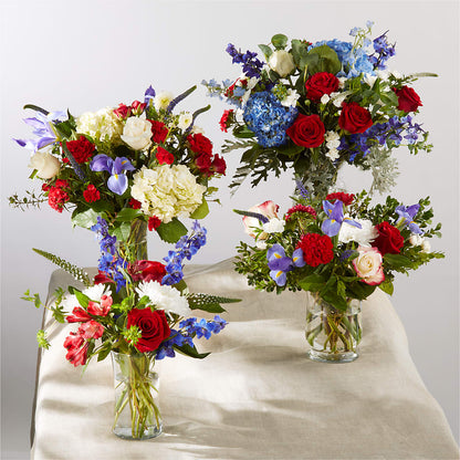 Star Spangled - A Florist Original –  Vons Pavilions, Pleasanton CA