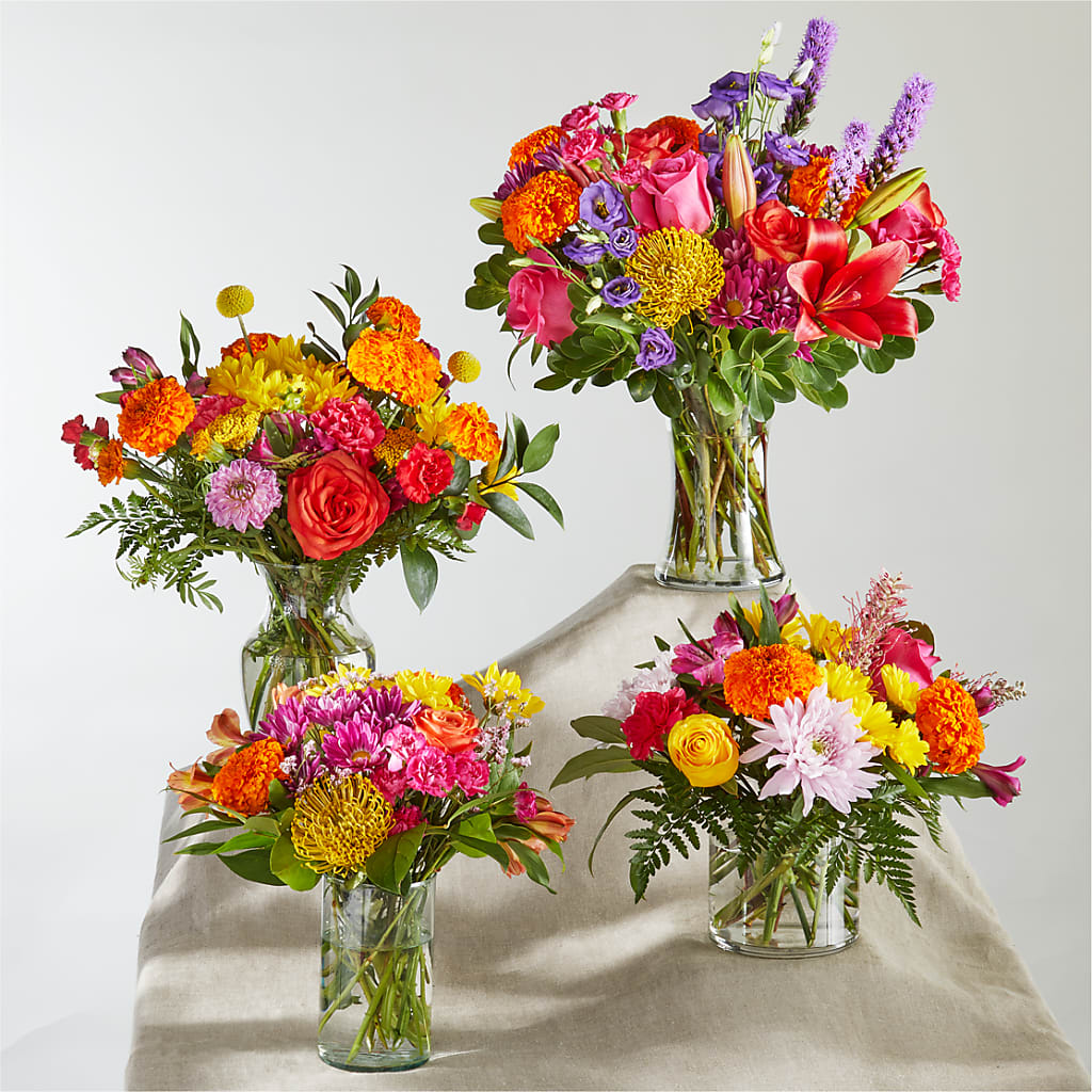 Feast of Color – A Florist Original –  Vons Pavilions, Pleasanton CA