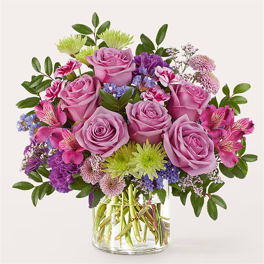 Glass Half Full Bouquet –  Vons Pavilions, Pleasanton CA