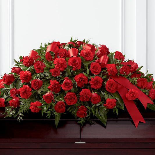 Tribute of Life Casket Spray –  Vons Pavilions, Pleasanton CA
