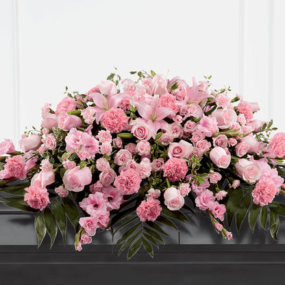 Garden of Comfort Casket Spray (Standard) –  Vons Pavilions, Pleasanton CA