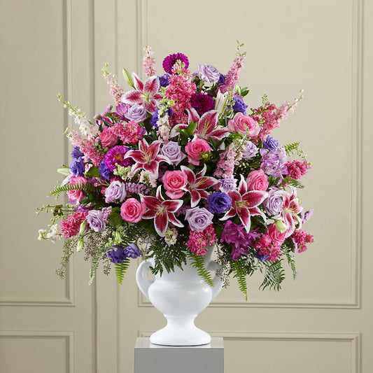 Peaceful Tribute Arrangement –  Vons Pavilions, Pleasanton CA