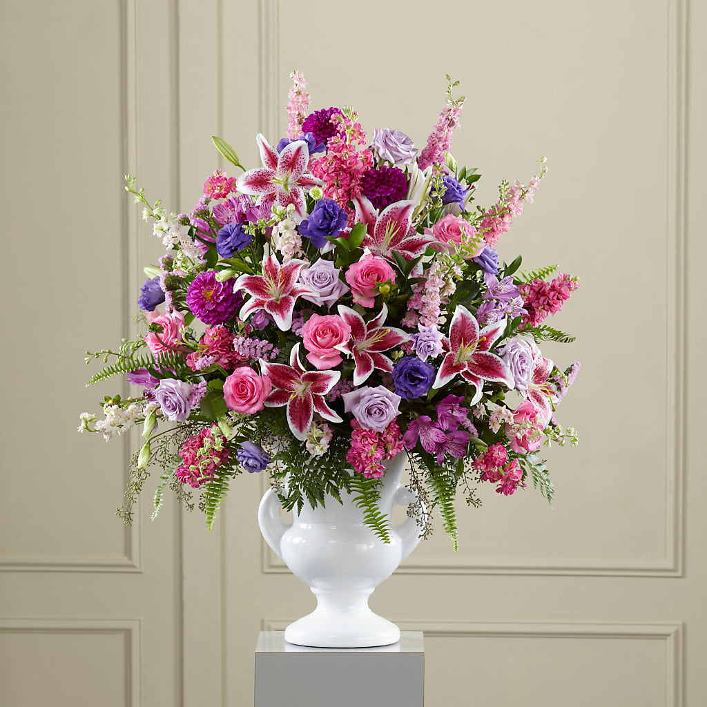 Peaceful Tribute Arrangement –  Vons Pavilions, Pleasanton CA