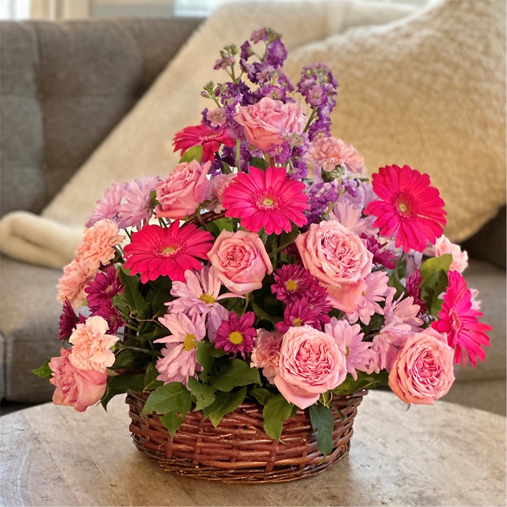Pastel Peace Basket –  Vons Pavilions, Pleasanton CA