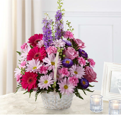Pastel Peace Basket –  Vons Pavilions, Pleasanton CA