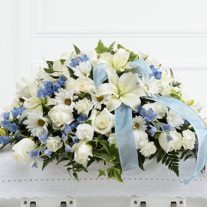 Tender Treasure Casket Spray –  Vons Pavilions, Pleasanton CA