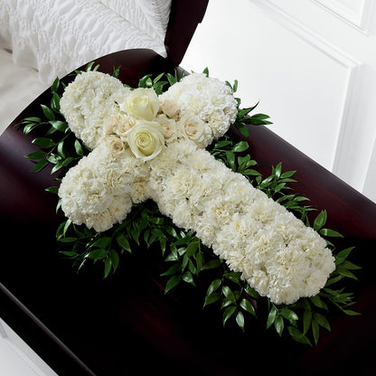 Peaceful Memories Casket Spray (Standard) –  Vons Pavilions, Pleasanton CA