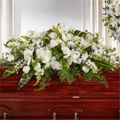 Abundance Casket Spray –  Vons Pavilions, Pleasanton CA