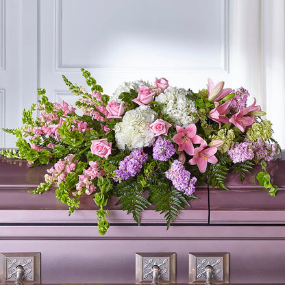 Life's Gratitude Casket Spray –  Vons Pavilions, Pleasanton CA