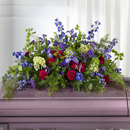 Always Treasured Casket Spray –  Vons Pavilions, Pleasanton CA