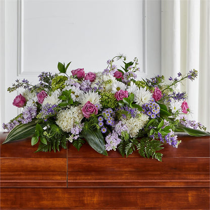 Meadows of Serenity Casket Spray –  Vons Pavilions, Pleasanton CA