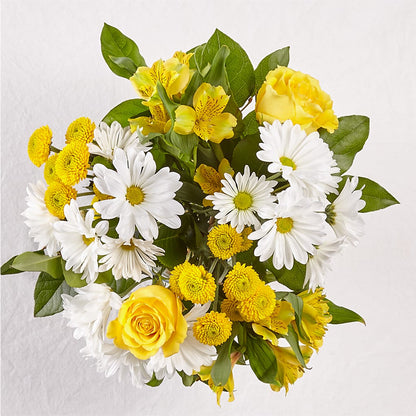 Sunny Sentiments Bouquet –  Vons Pavilions, Pleasanton CA