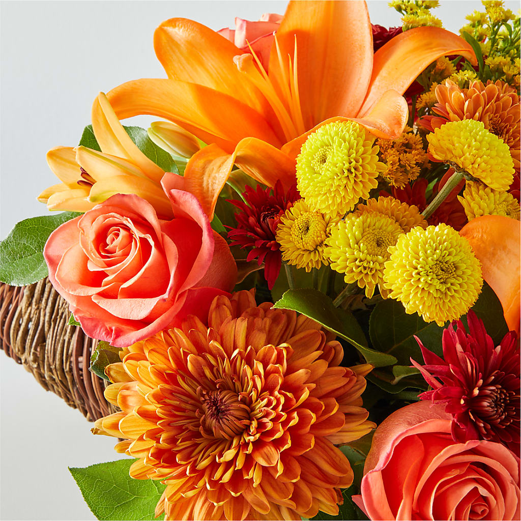 Bouquet of Blessings Cornucopia –  Vons Pavilions, Pleasanton CA