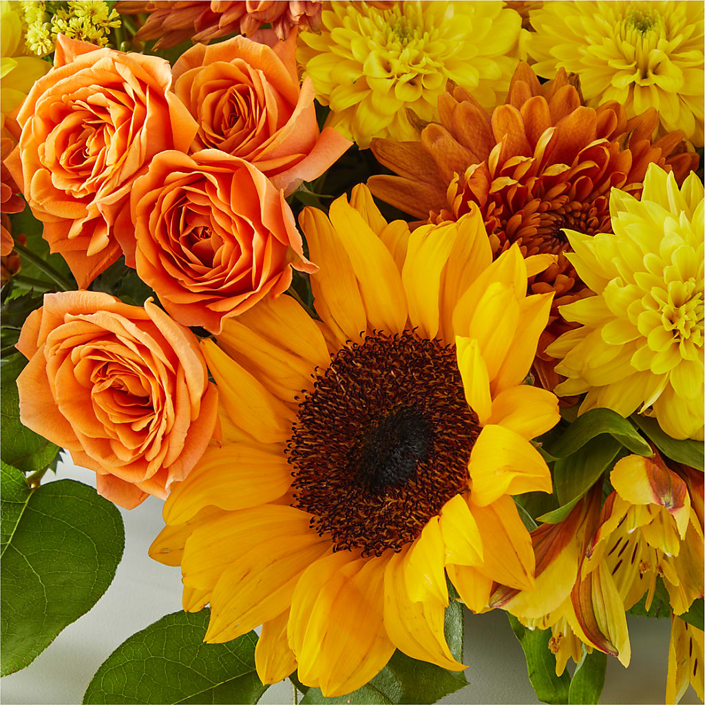 Autumn Harmony Centerpiece –  Vons Pavilions, Pleasanton CA