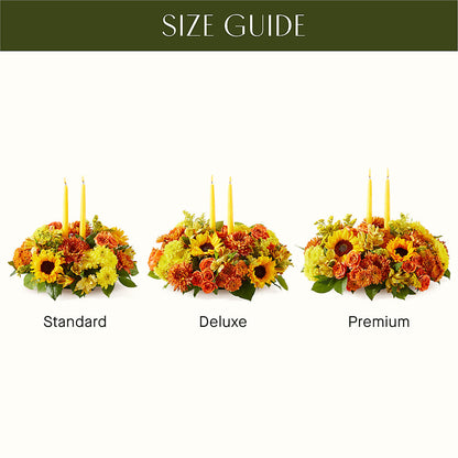 Autumn Harmony Centerpiece –  Vons Pavilions, Pleasanton CA