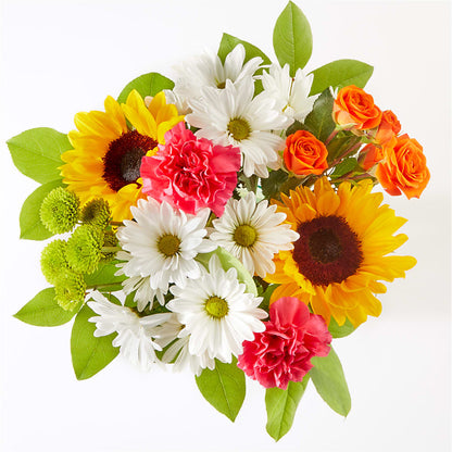 Sun-drenched Blooms Bouquet –  Vons Pavilions, Pleasanton CA