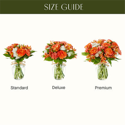 Apricot Glow Bouquet –  Vons Pavilions, Pleasanton CA