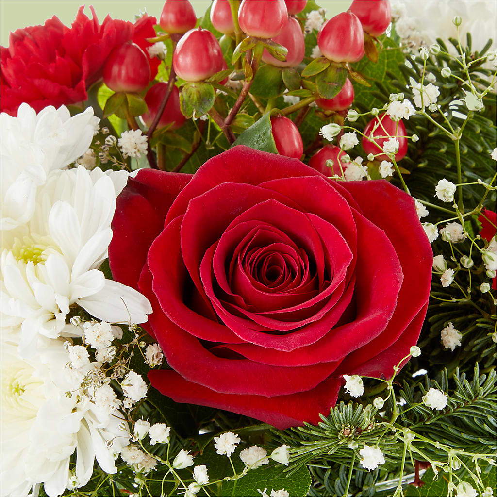 Chance of Flurries Bouquet –  Vons Pavilions, Pleasanton CA