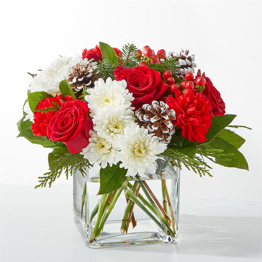 Snow Angel Bouquet –  Vons Pavilions, Pleasanton CA