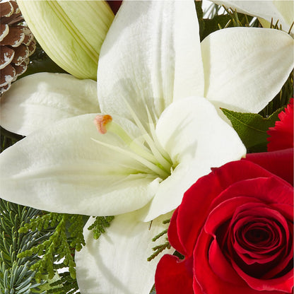 Oh So Jolly Bouquet –  Vons Pavilions, Pleasanton CA