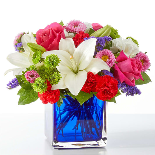 Quality Time Bouquet –  Vons Pavilions, Pleasanton CA