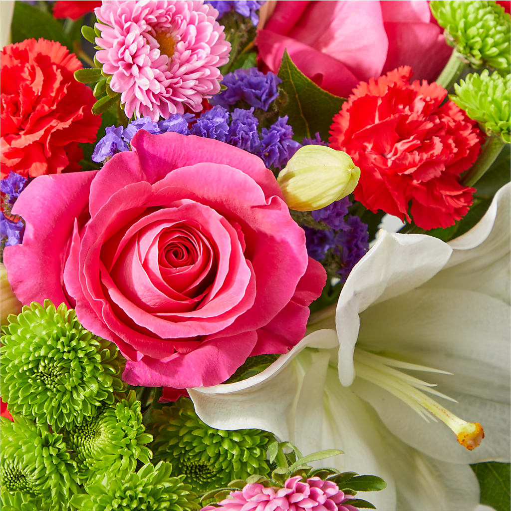 Quality Time Bouquet –  Vons Pavilions, Pleasanton CA